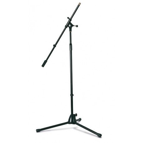 Pie de microfono con jirafa color negro SH2660