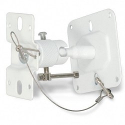 Soporte para altavoz de pared color blanco SPB 1E-W