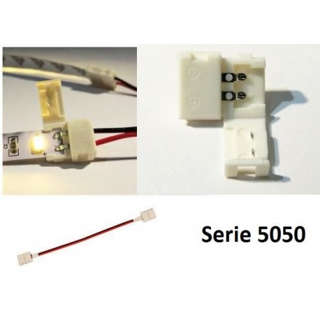 Accesorio conexion tiras leds 5050 interior con cable