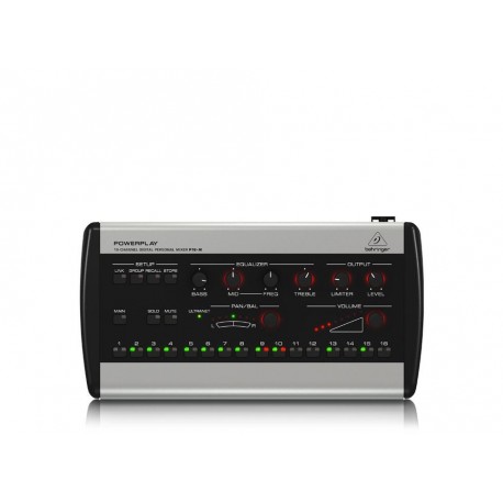Amplificador de auriculares y monitorizacion POWERPLAY P-16M