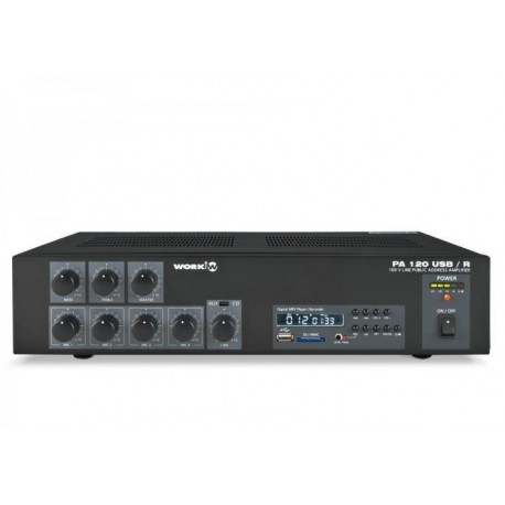 Amplificador para megafonia PA120 USB