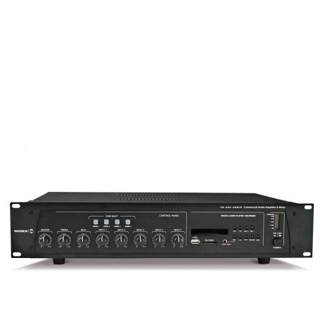 Amplificador para megafonia PA240 USB