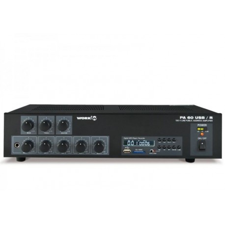 Amplificador para megafonia PA60 USB