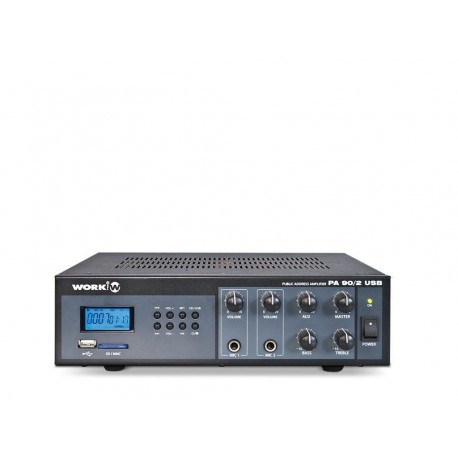 Amplificador para megafonia PA-90/2 USB