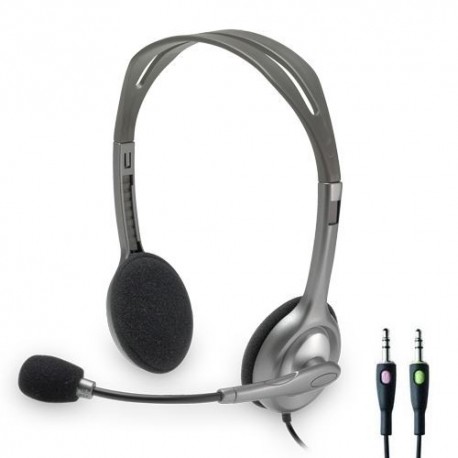 Auricular+mic. Logitech Headset H110