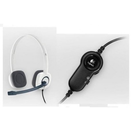 Auricular+mic. Logitech Headset H150 Blanco