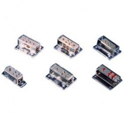 Bloque de distribucion car-audio 1x20mm 4x8mm