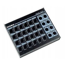 Caja metalica para conexiones XLR24