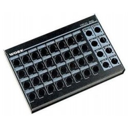 Caja metalica para conexiones XLR32