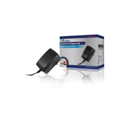 Fuente universal 1A 9V a 24V 100/230V HQ
