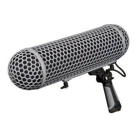 Sistema de suspension/antiviento para micros de cañon RODE BLIMP