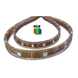 Tira de led 5060 flexible RGB 5mts IP55