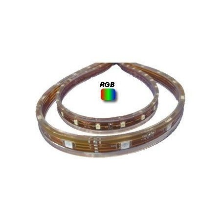 Tira de led 5060 flexible RGB 5mts IP55