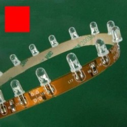 Tira de Led 508 Semi-Rigida 5Mts Rojo