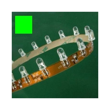 Tira de Led 508 Semi-Rigida 5Mts Verde