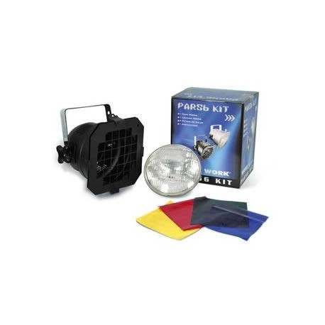 Kit de foco Par 56 color negro KIT PAR 56
